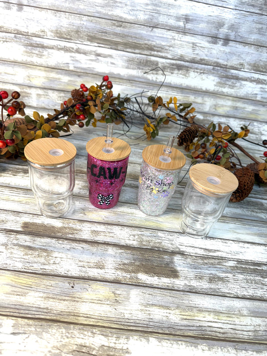 3oz glass shot glass blanks