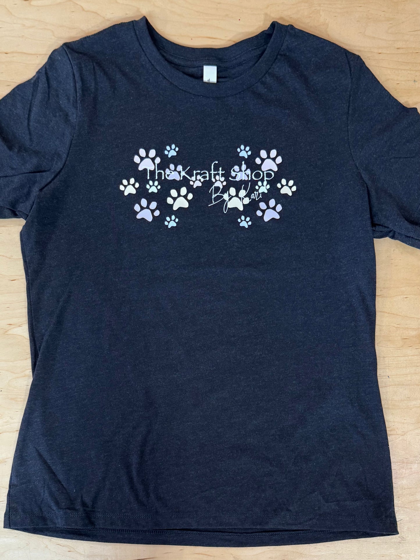 Merch Alert! The Kraft Shop By Kari logo women's t-shirt