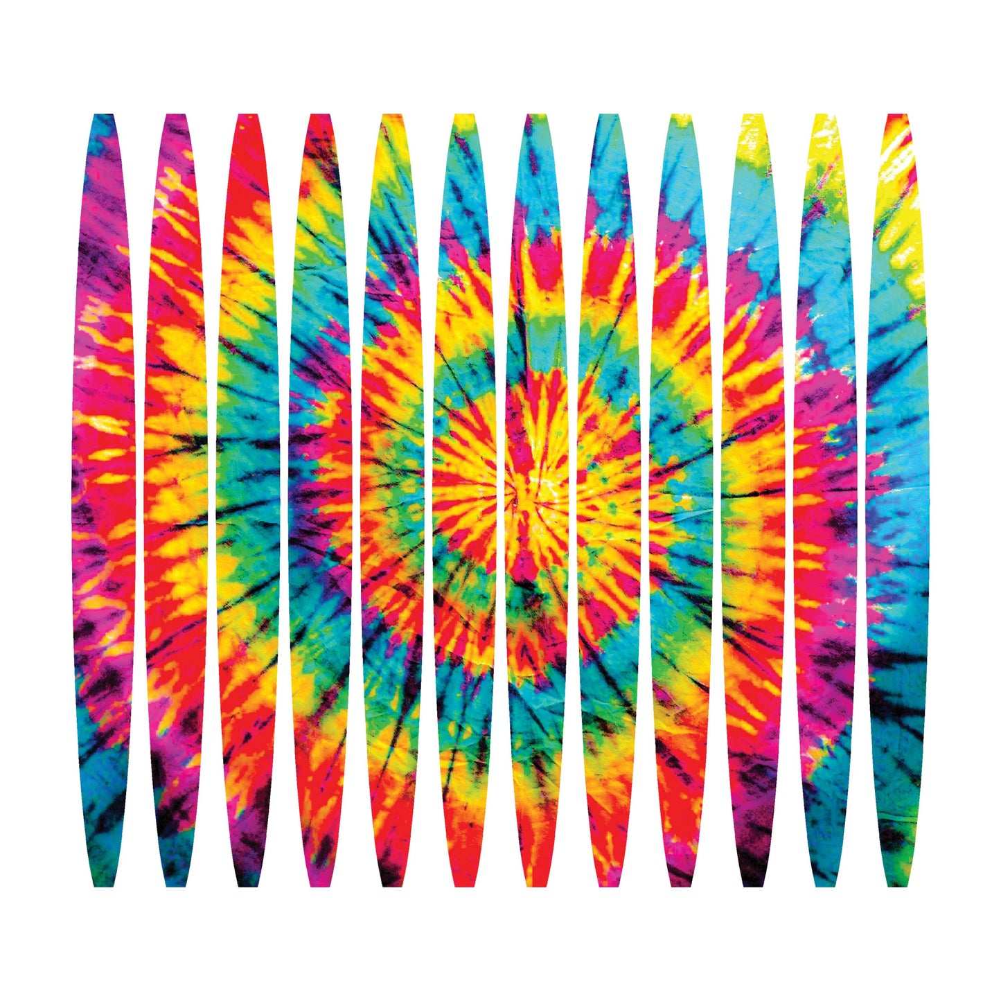UV DTF Sticker print. Tie dye stripe pattern template wrap for 20 oz tumblers or diy project made with UV dtf decals. #5213