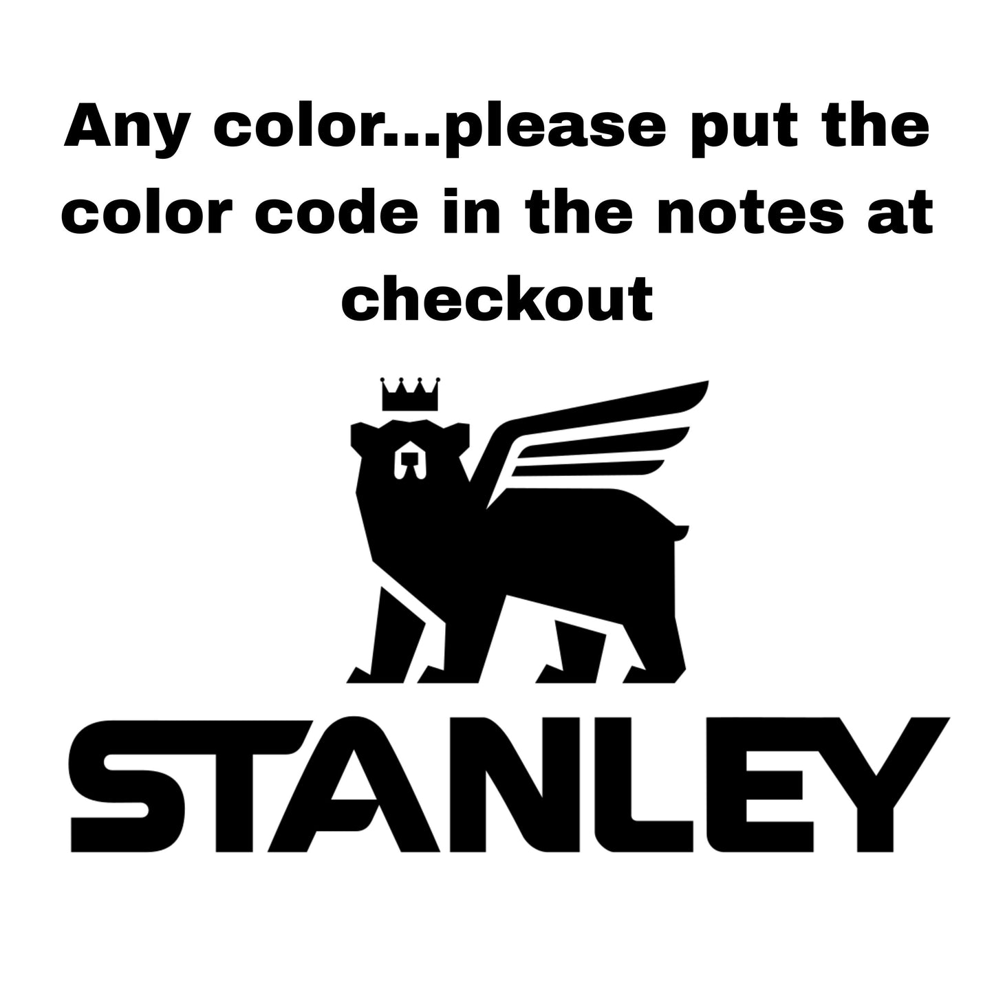 UV DTF Sticker print. Stan logo any color decal, tumbler decal, permanent sticker. #4459