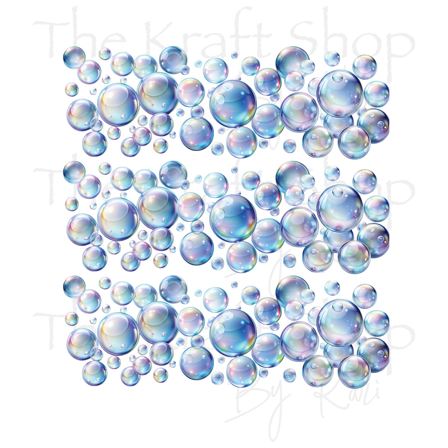 UV DTF Sticker prints. Under the sea bubbles element sheet bundle decal, permanent sticker. UV wrap for glass can tumbler. #10272