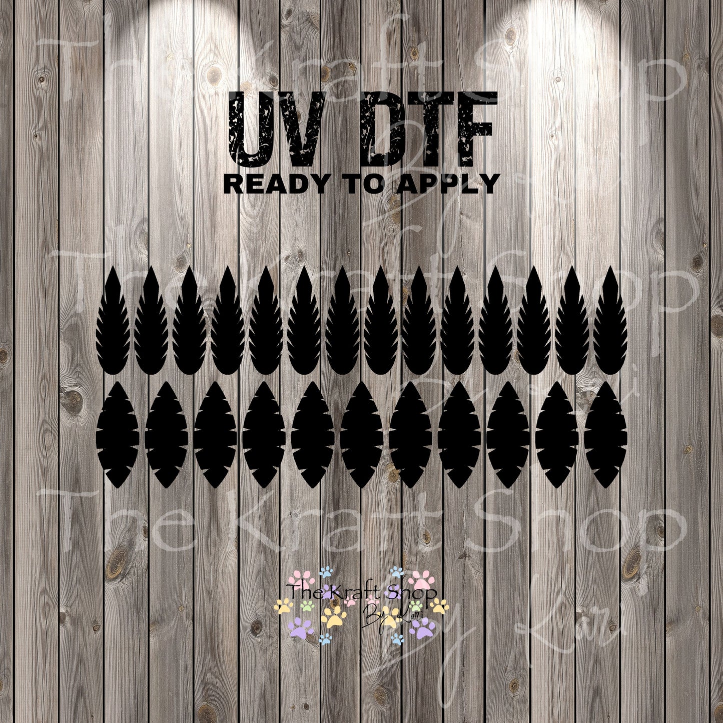 UV DTF Sticker print. Feather borders bundle tumbler helper tumbler decal. Permanent sticker #7398