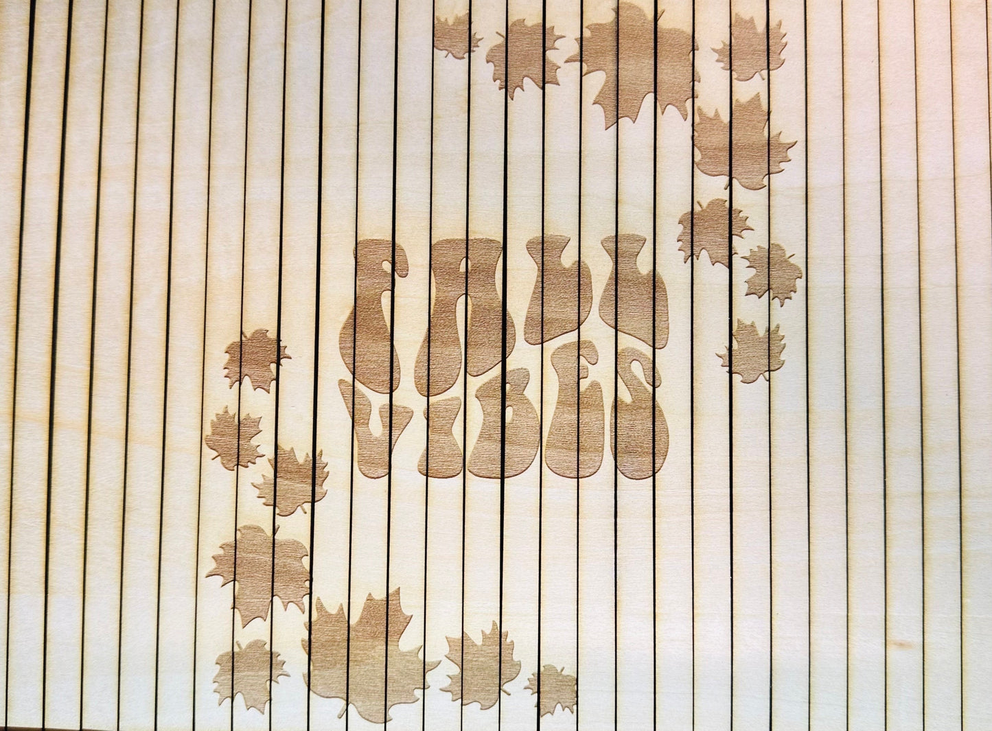 Wood kit for 20 oz or 30 oz tumblers. Craft kit for wood projects. Laser engraved and cut out.