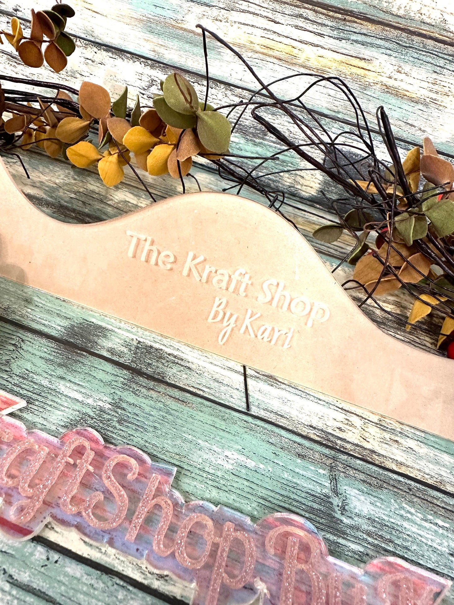 Acrylic Wave templates used for vinyl, quilting or woodworking. Crafter supply and tool. Tumbler templates. DIY supply. Router template