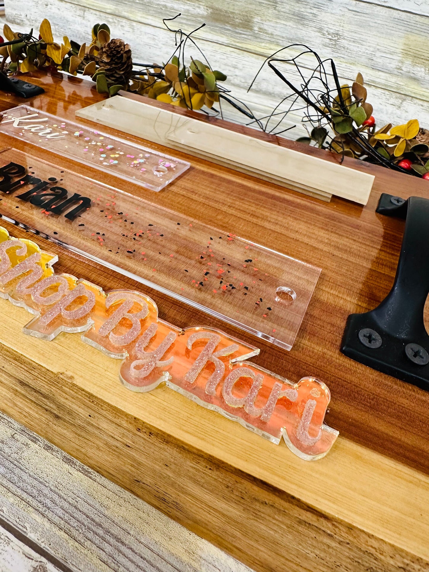 Acrylic bookmark blanks. Two sizes available. Bulk blanks. Craft blanks.