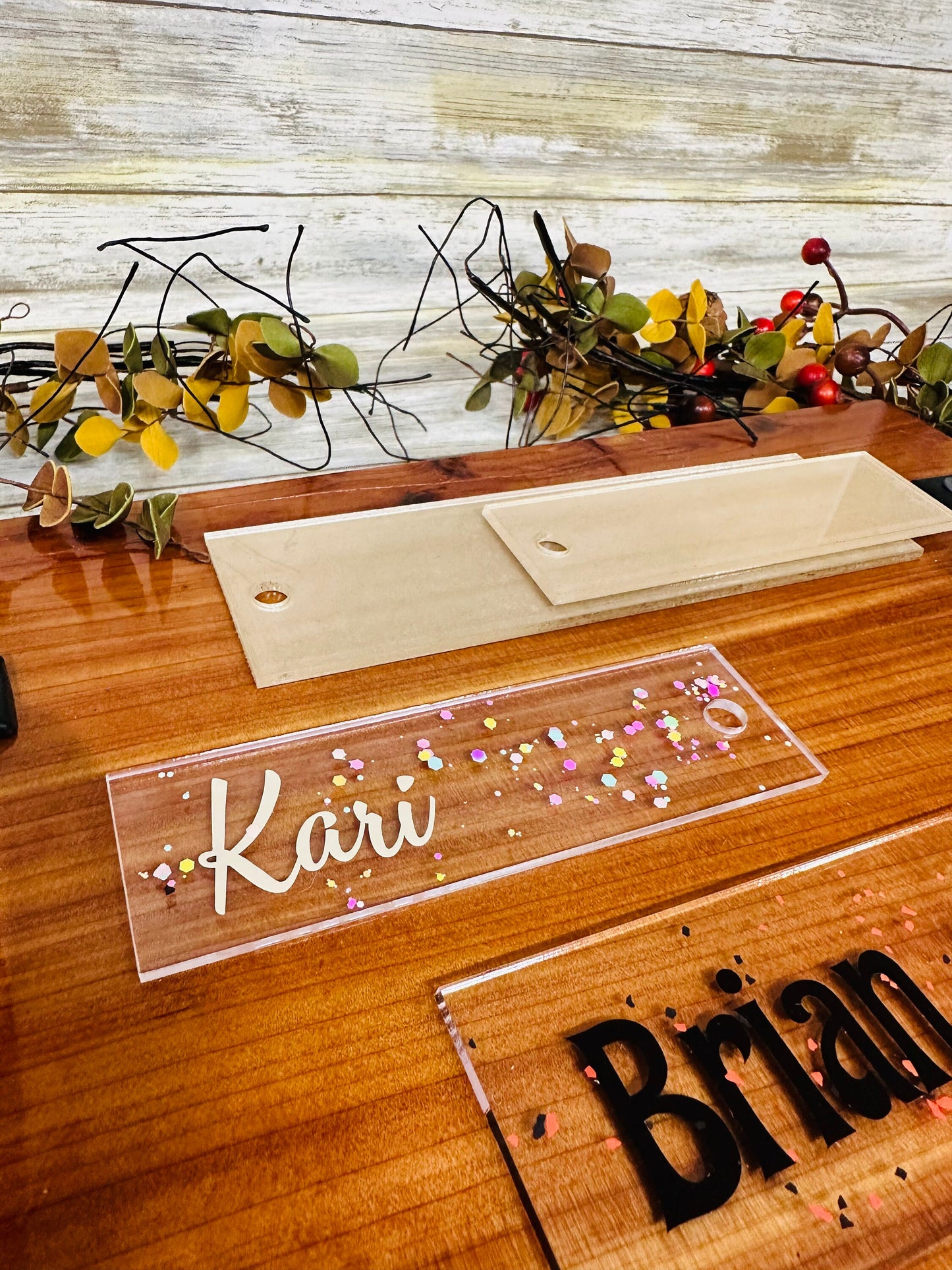 Acrylic bookmark blanks. Two sizes available. Bulk blanks. Craft blanks.