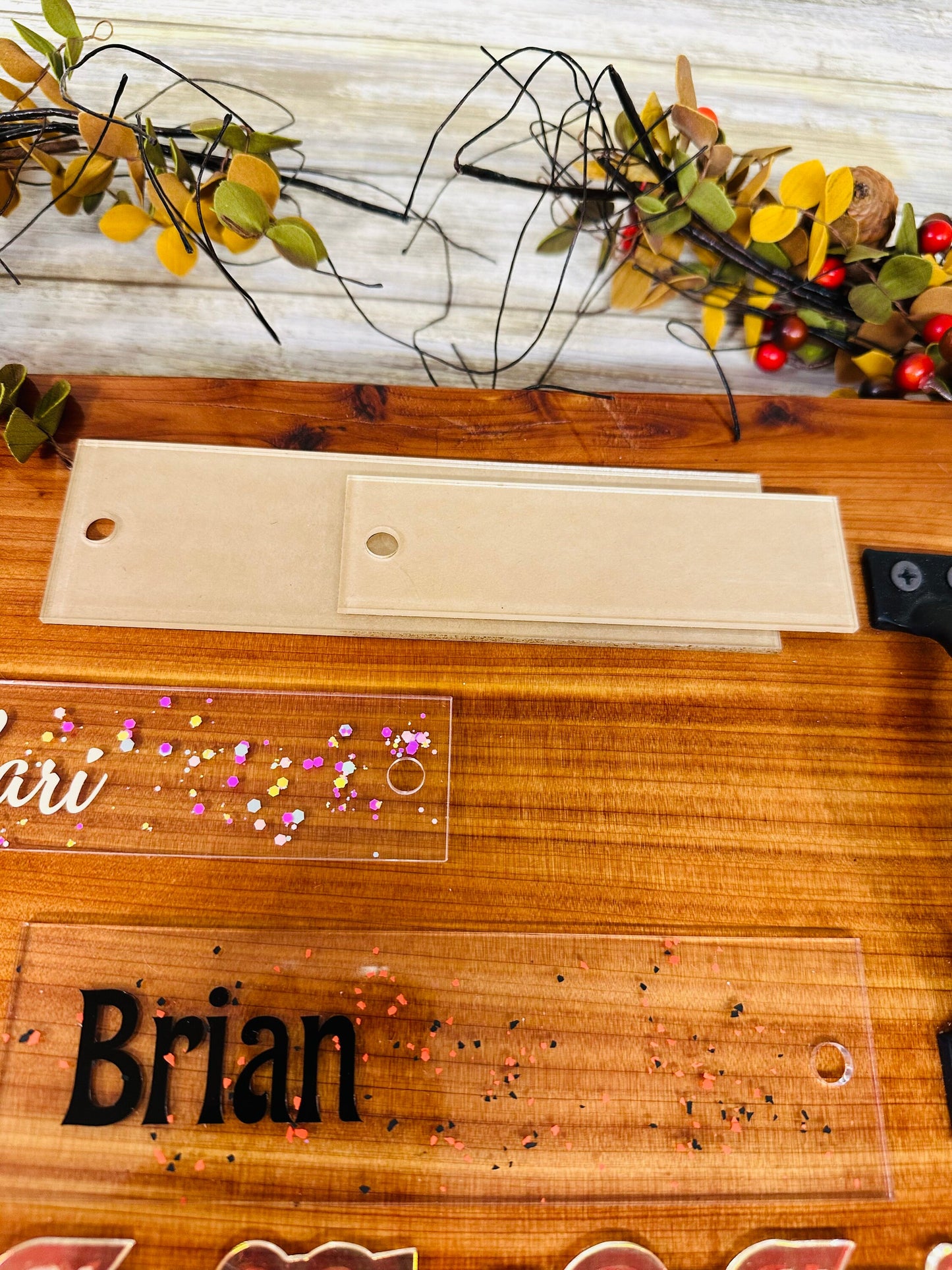 Acrylic bookmark blanks. Two sizes available. Bulk blanks. Craft blanks.