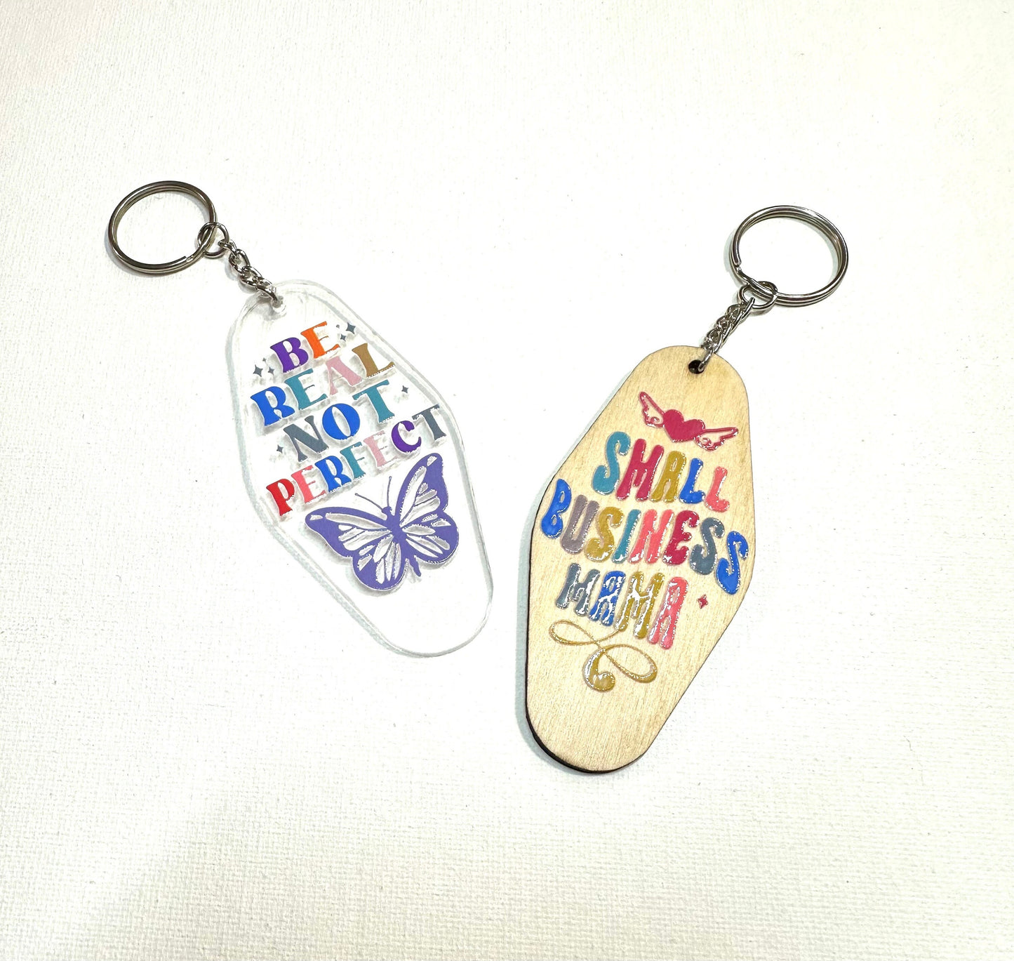 Hotel Keychain blank. Motel keychain blank. Acrylic or wood style. Craft supply. Clear acrylic. Boat key blank.