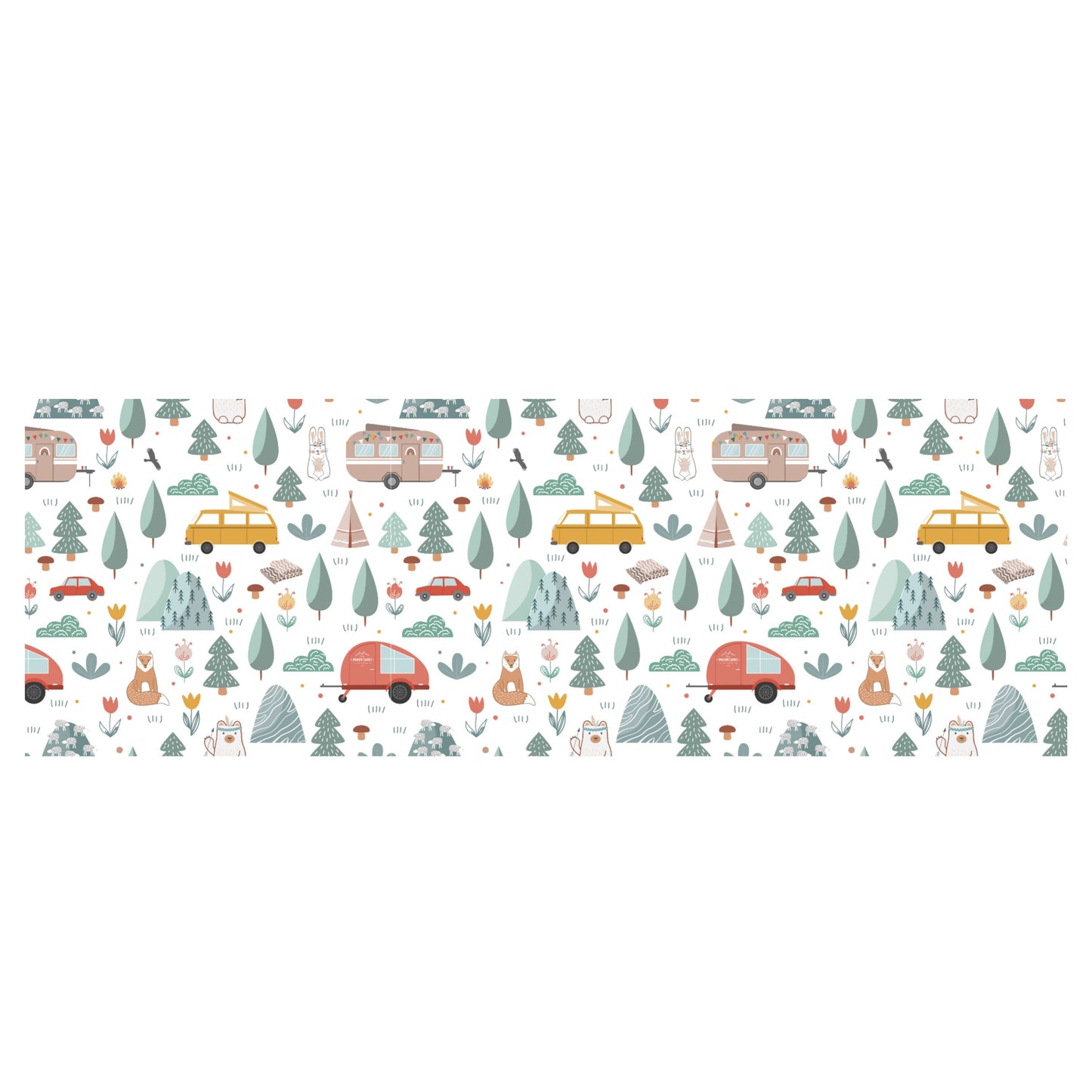 UV DTF Sticker print. Mini Camping element sheet decals , tumbler decal, permanent sticker. Uv wrap for glass can tumbler. #10044