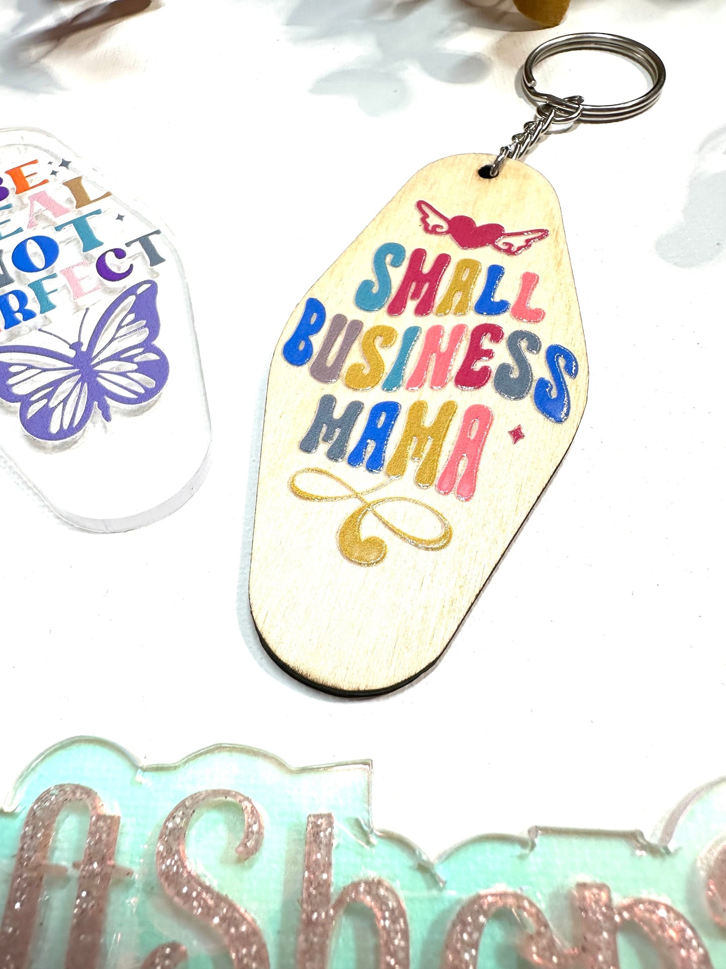 Hotel Keychain blank. Motel keychain blank. Acrylic or wood style. Craft supply. Clear acrylic. Boat key blank.