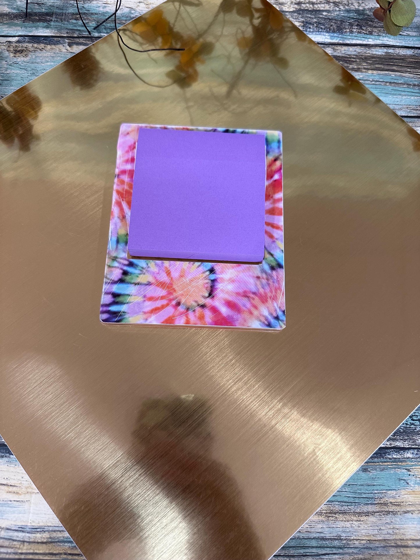 Acrylic note holder blank. Crafter supply and tool. stick note holder. Acrylic blank. Office note holder.