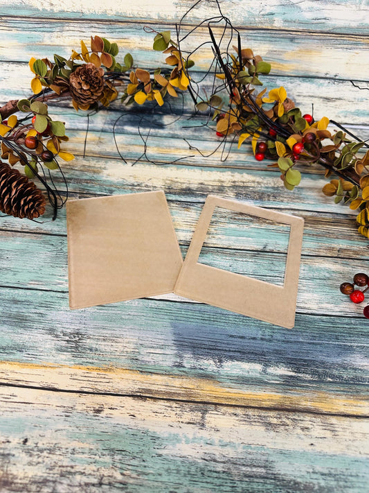 Acrylic note holder blank. Crafter supply and tool. stick note holder. Acrylic blank. Office note holder.