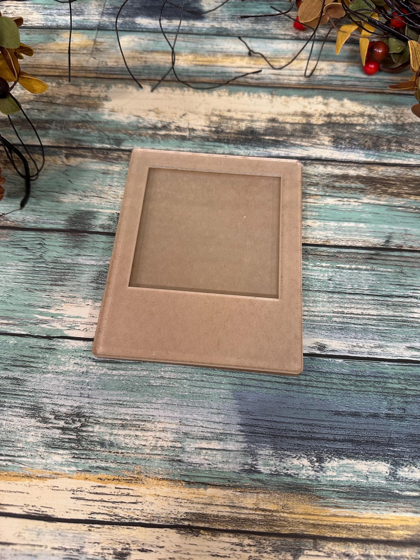 Acrylic note holder blank. Crafter supply and tool. stick note holder. Acrylic blank. Office note holder.