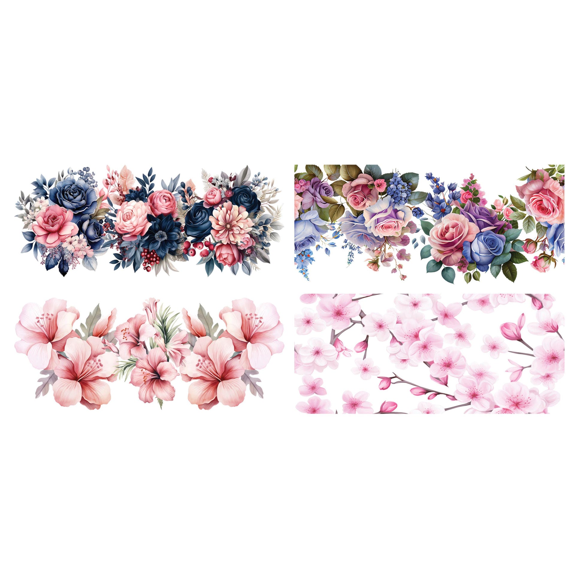 UV dtf Sticker print Flower keychain mini wraps for mini tumbler keychains, sticker. Uv wrap for chapstick holders #10257