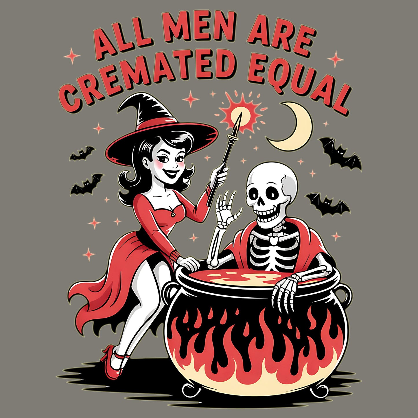 UV DTF Sticker print. All men are cremated equal permanent sticker tumbler decal #7338