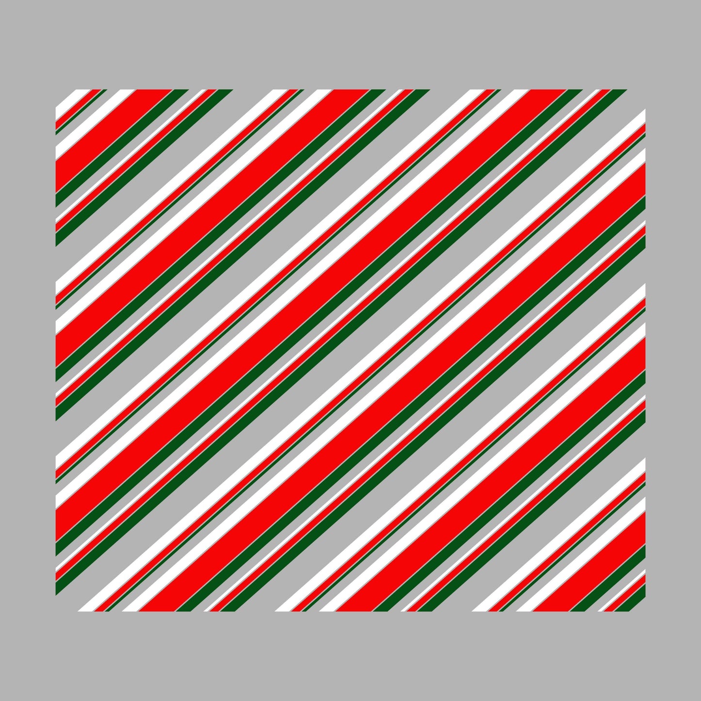 UV DTF Sticker prints. Candy cane stripes element tumbler element template decal, permanent sticker. #10312