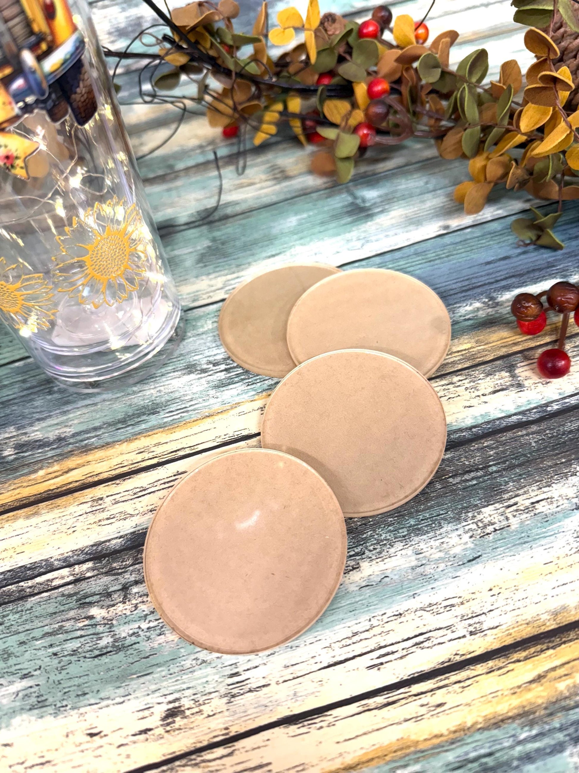 Snow globe Acrylic Bottom for 24 oz acrylic tumblers