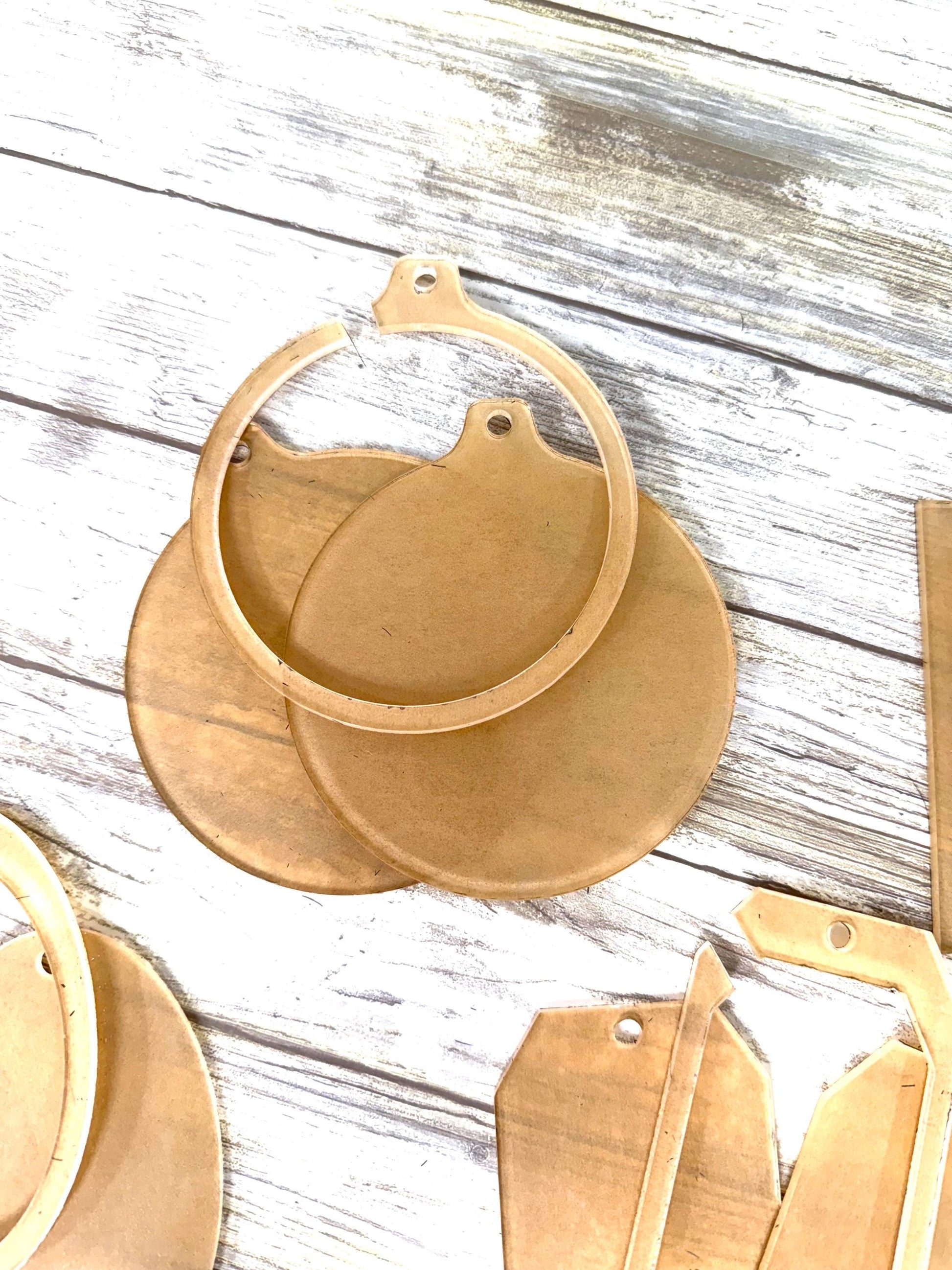 DIY Christmas Shaker snow globe ornament KITS Acrylic blanks shapes. DIY ornaments. Acrylic shapes for crafts.