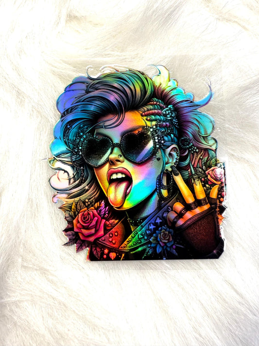 Holographic UV DTF Decal Sticker #11