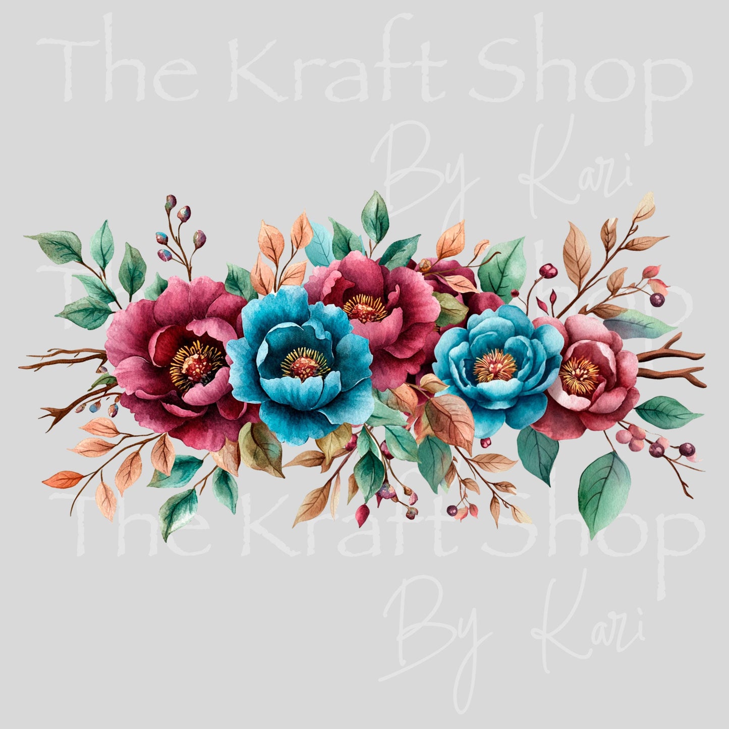 UV DTF Sticker print. Beautiful flowers or element decals tumbler decal. Glass can wrap. #5440