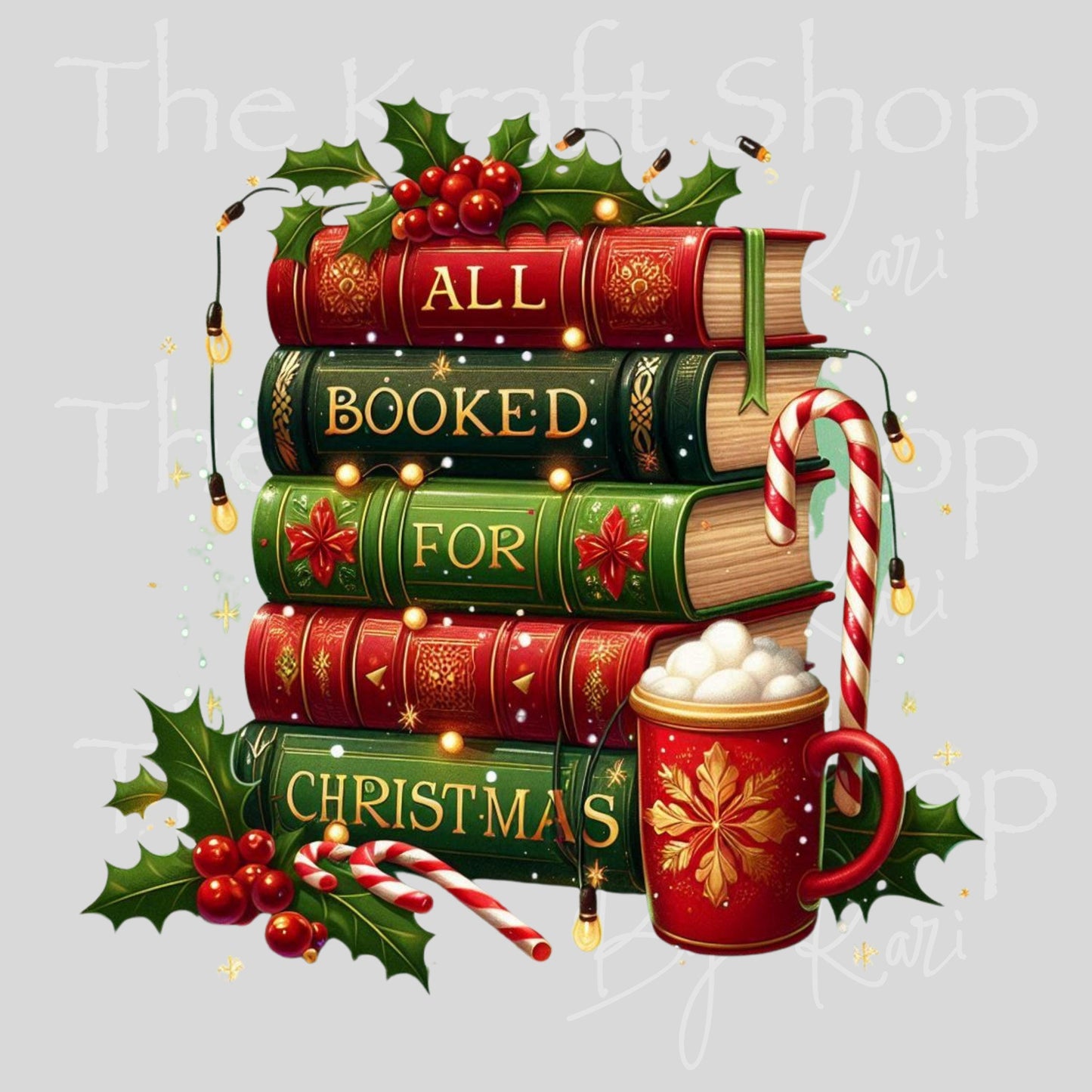 UV DTF Sticker prints. All booked for Christmas decal, permanent sticker. #7452