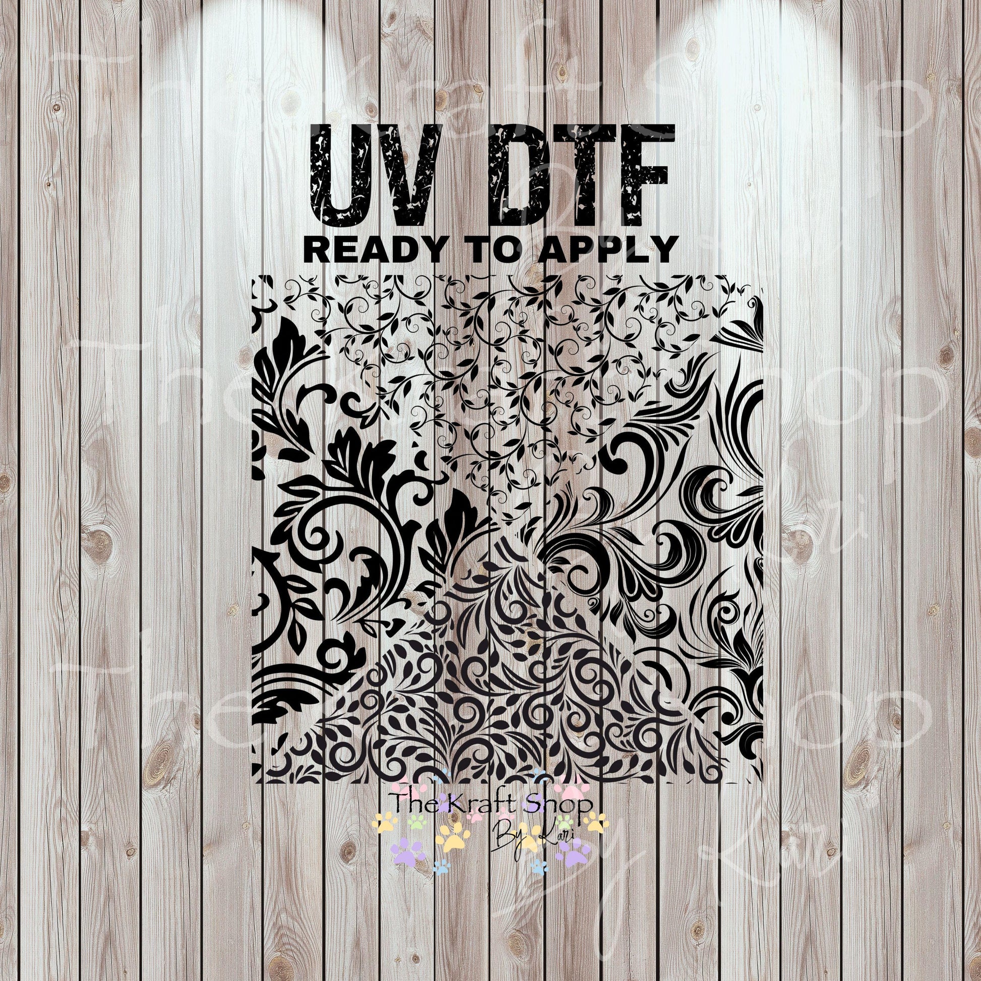 UV DTF Sticker print Tooled Leather Variety pack of mixed media bundle of decals Element sheet 10x10 decal #4575