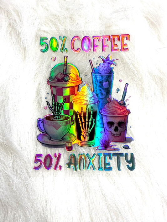 Holographic UV DTF Decal Sticker #3