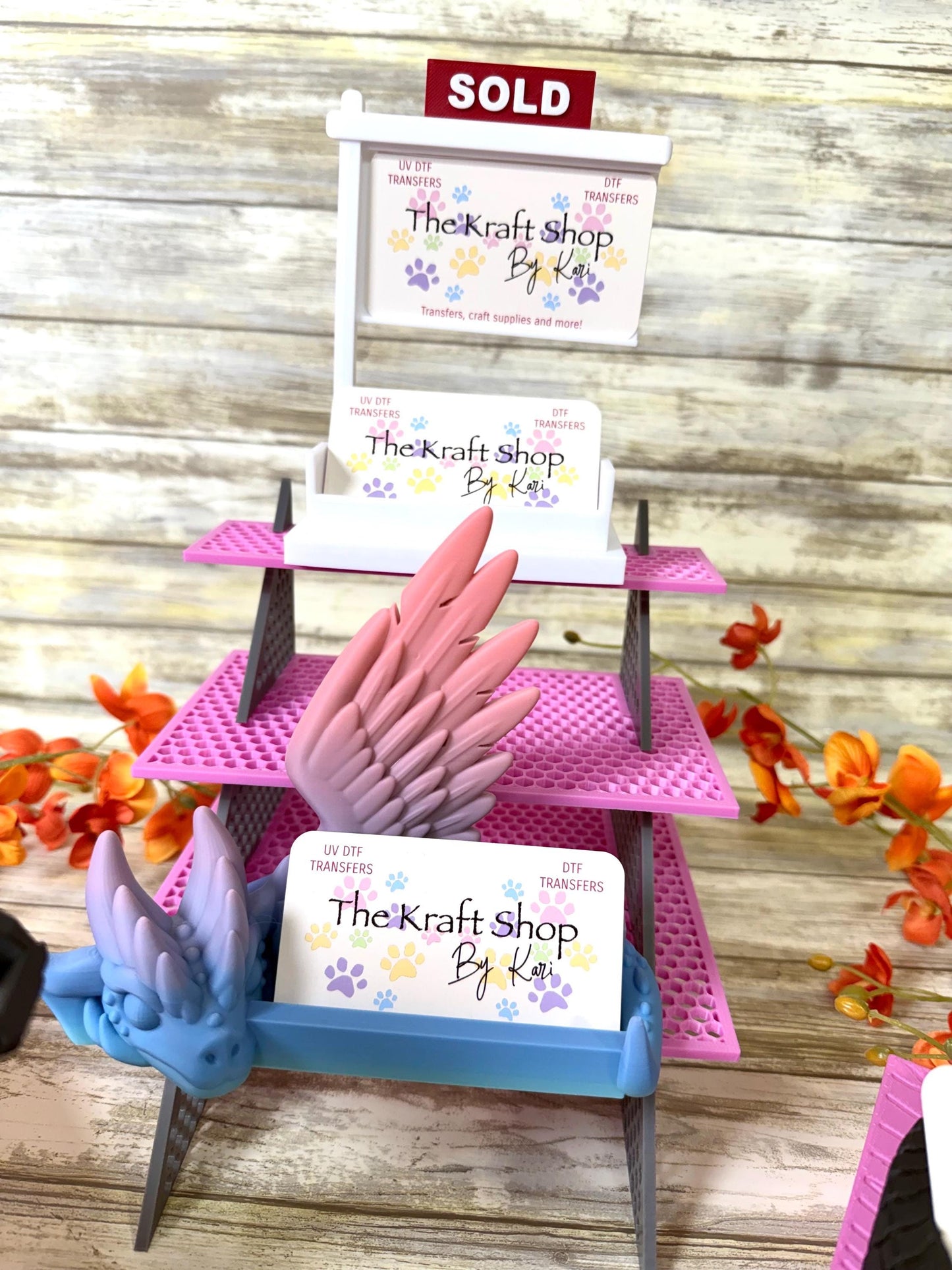 3D Business card holder. Highland cow. Tire. Hairdresser. Real Estate. Realtor sold. Ready to ship.
