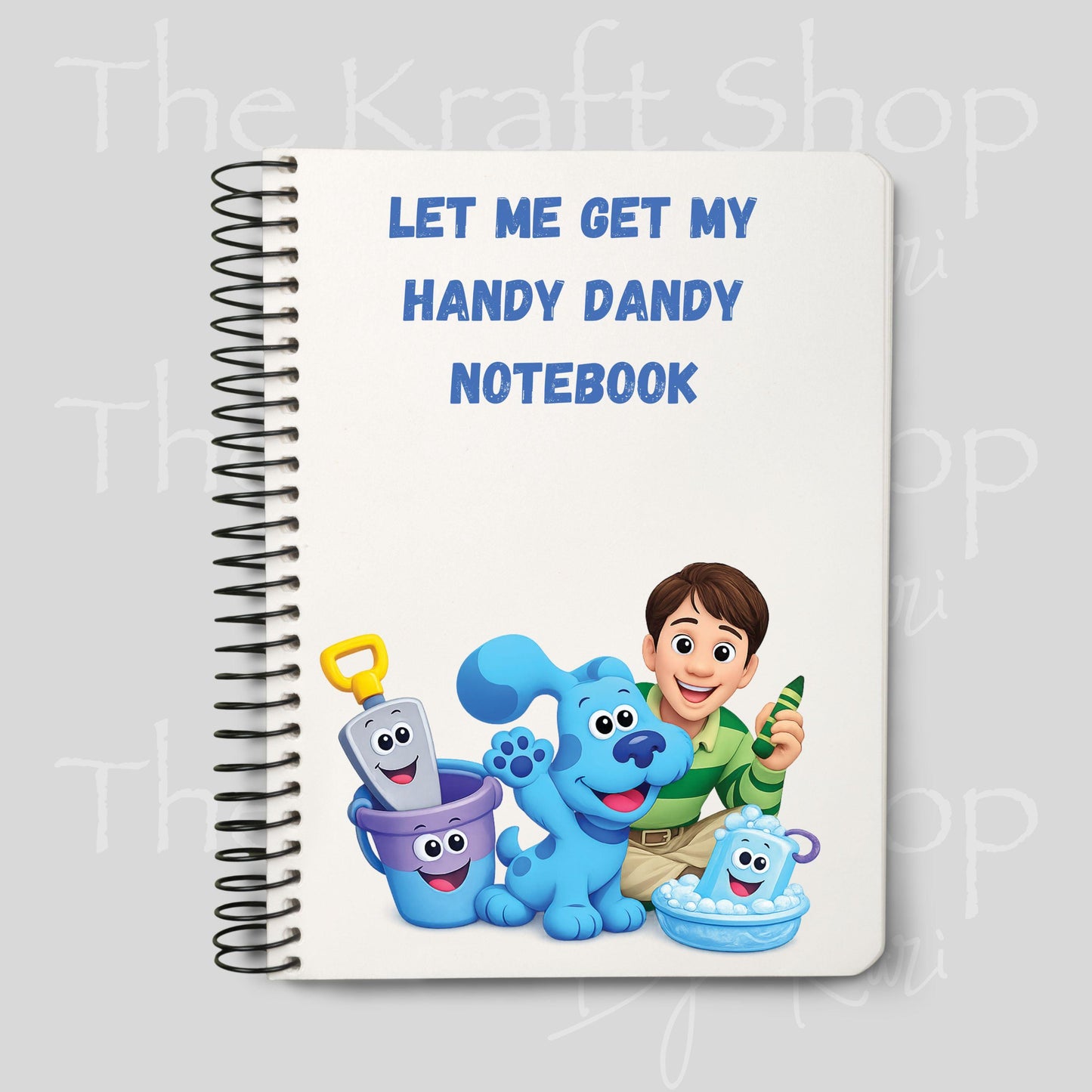 UV DTF Sticker print Handy Dandy Notebook Element sheet 8.5x5.7 inches, decal #5594
