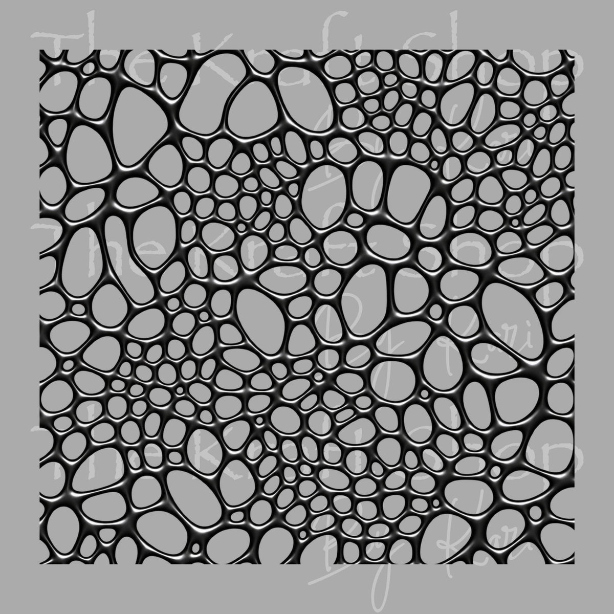 UV DTF Sticker print Electric Mesh Element sheet 8x8 or 10x10 decal, tumbler decal, permanent sticker. #2045