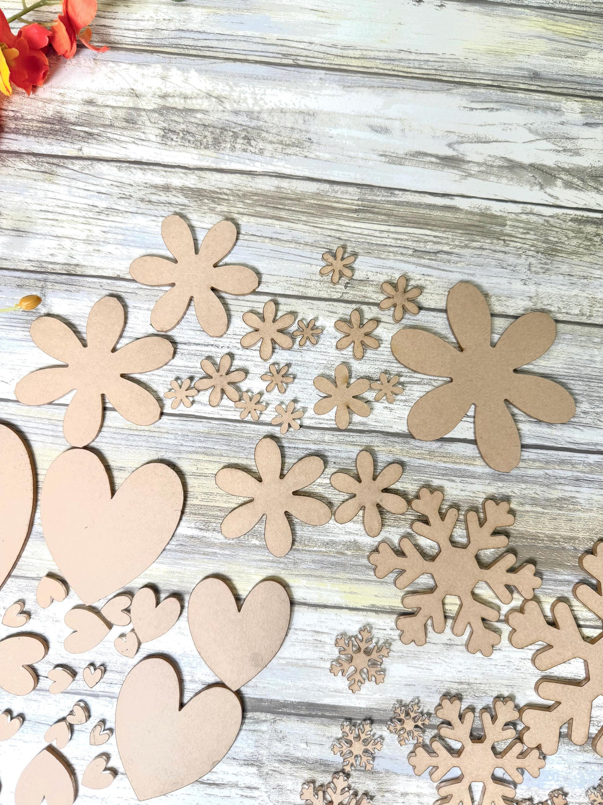 Assorted Acrylic blank set of shapes. DIY ornaments. Acrylic keychain blanks. Acrylic shapes for crafts.