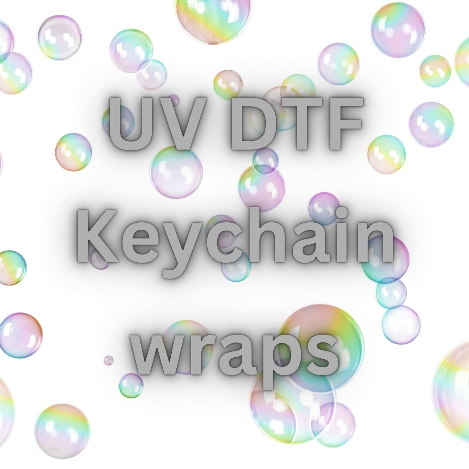 UV DTF Keychain Mini Wraps
