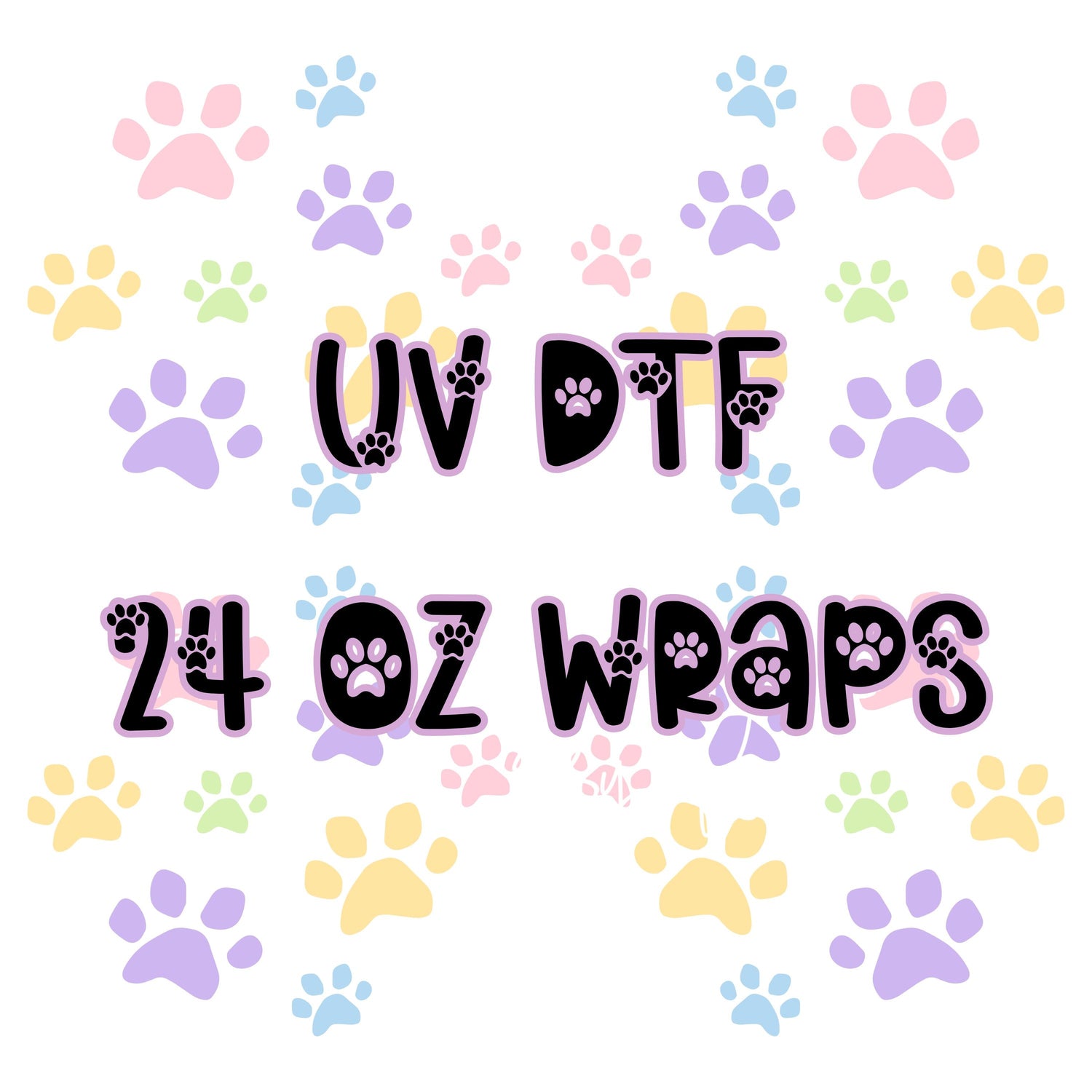 UV DTF 24 oz Wraps