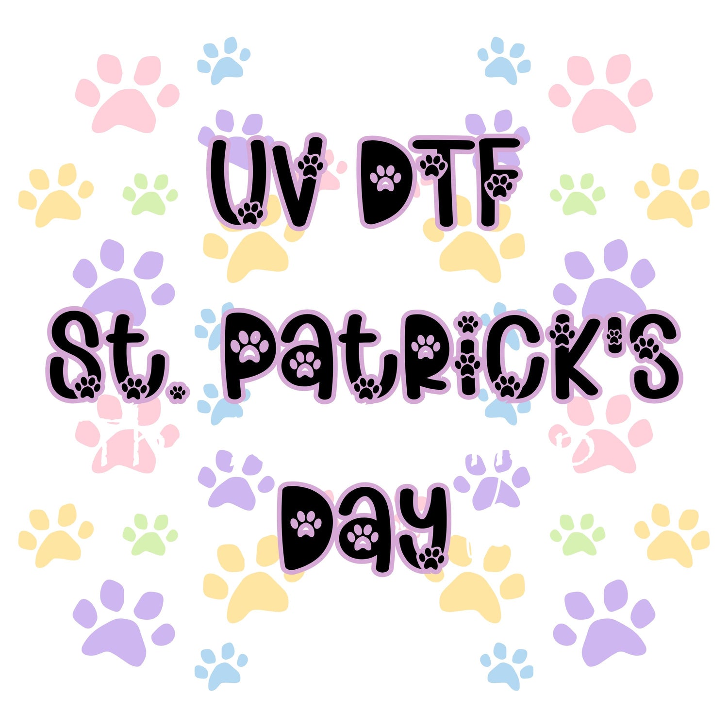 UV DTF St. Patrick's Day
