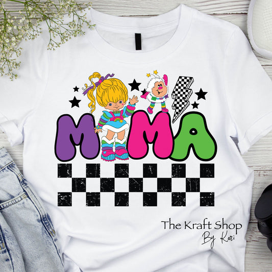 DTF ready to press transfer Brite Mama shirt transfer, DTF Print #11463