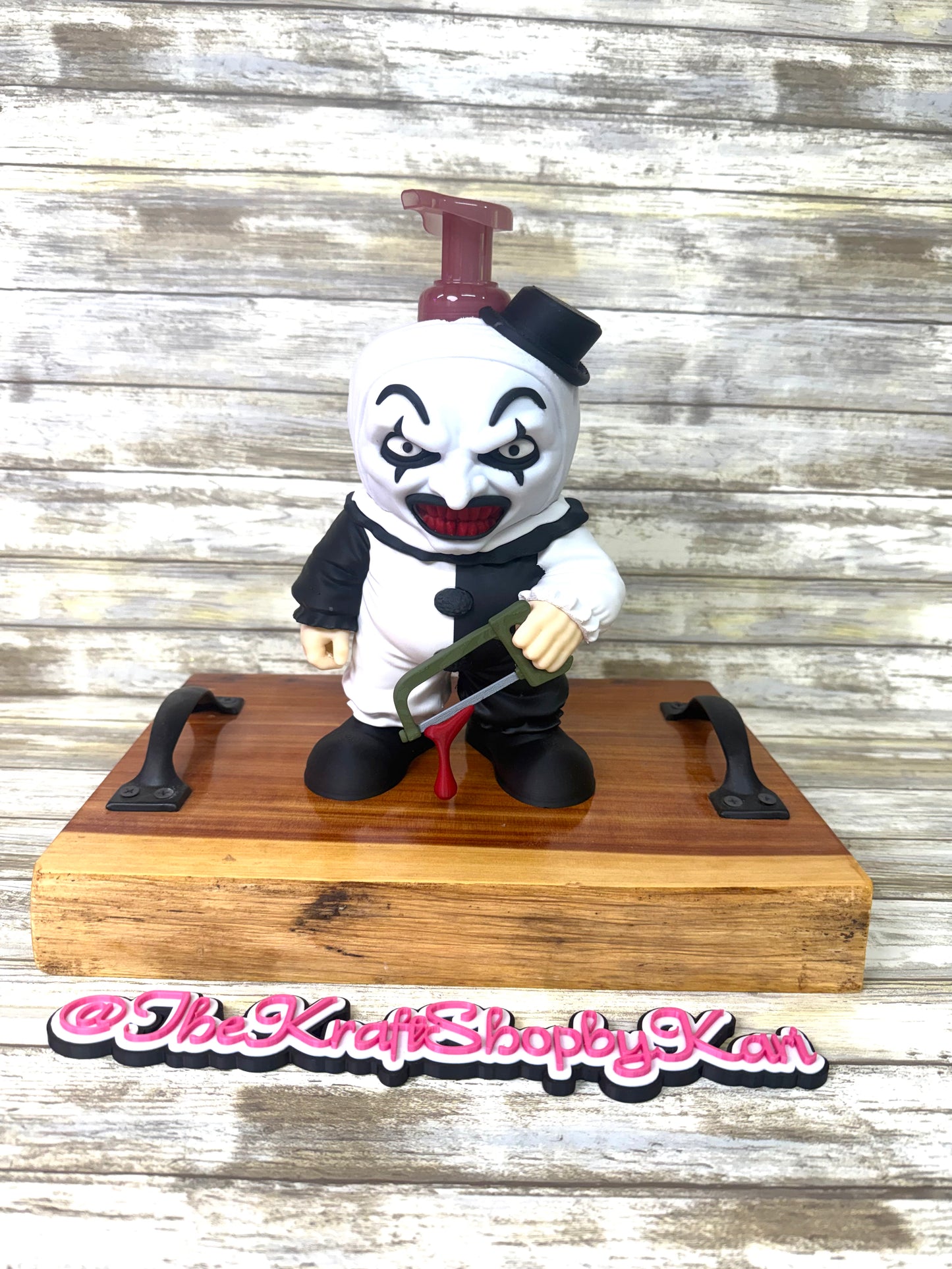 3D Horror character soap holder. Ready to ship.