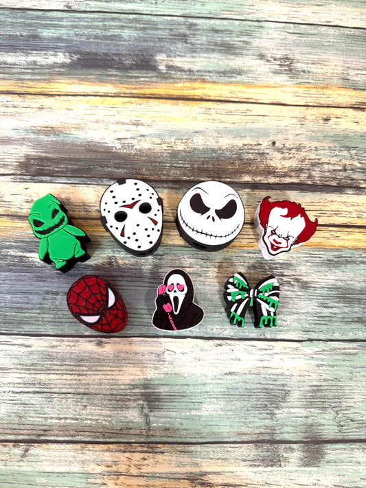 3D Limited Horror and character straw topper. Ready to ship.