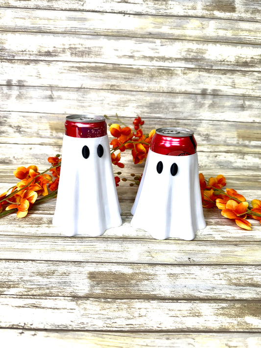 3D printed 12oz or 16 oz ghost can holder. Ready to ship.