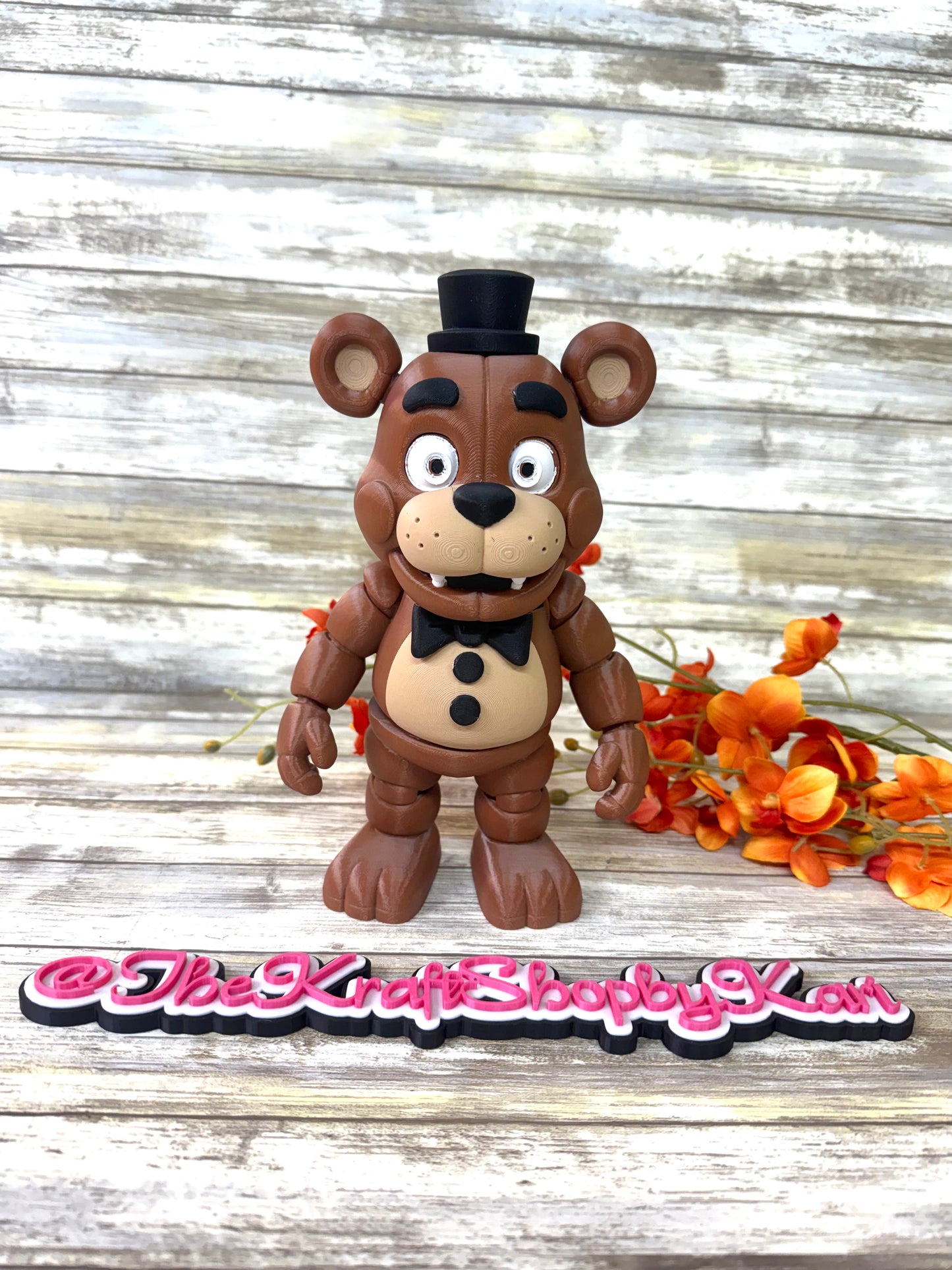 3D Freddy Bear. Ready to ship.