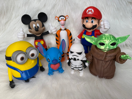 3D Adorable Characters. Ready to ship.