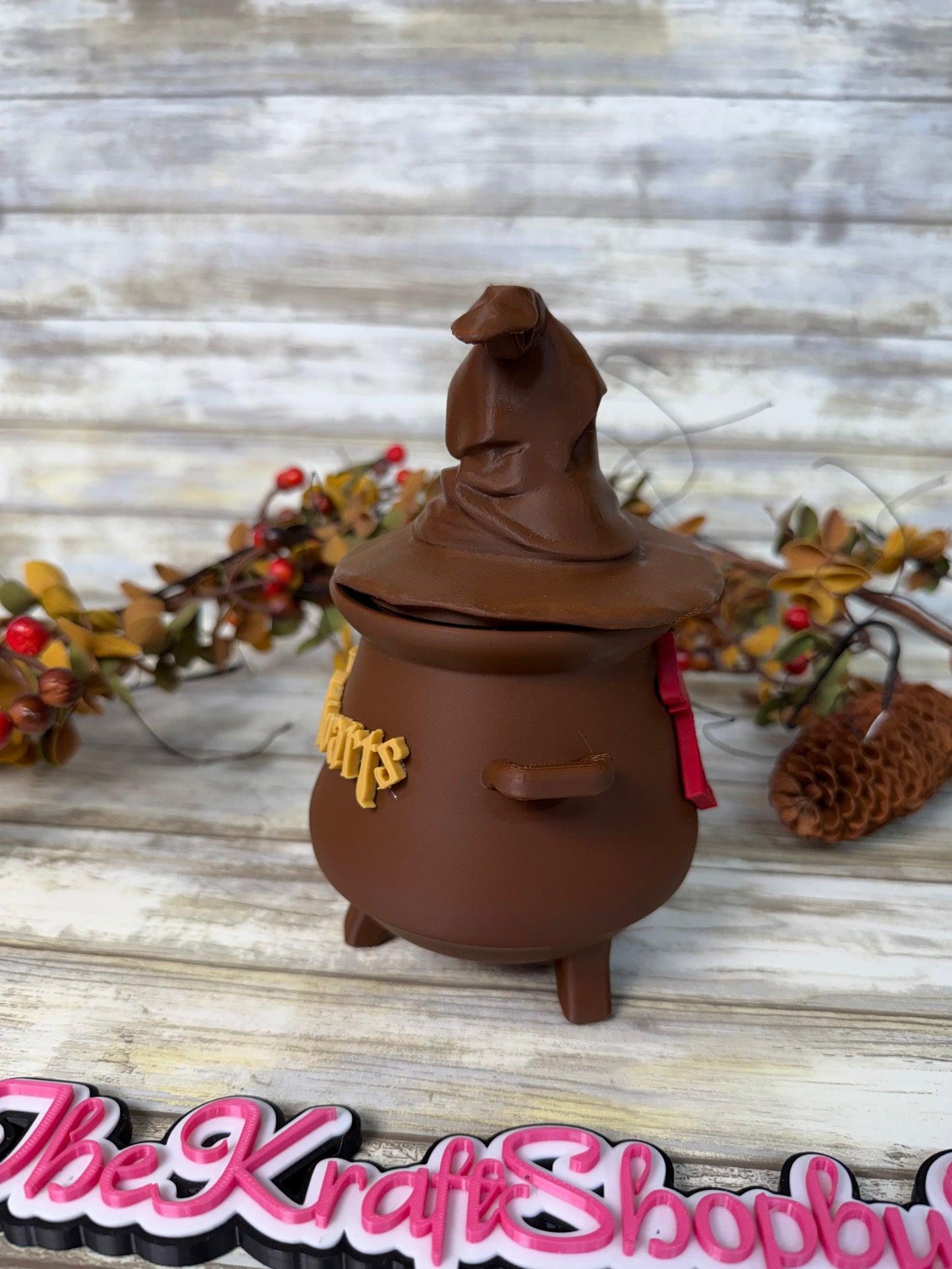 3D wizard candy dish decoration. Ready to ship.