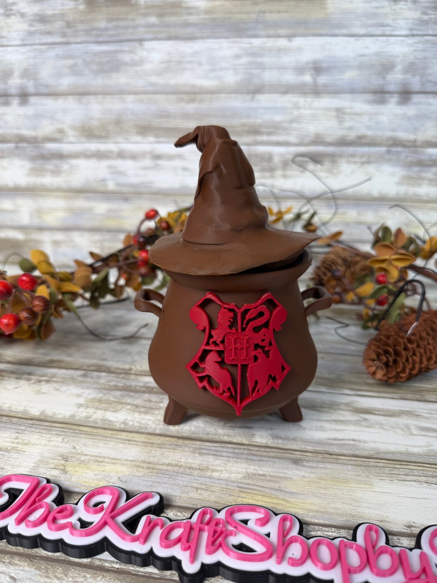 3D wizard candy dish decoration. Ready to ship.