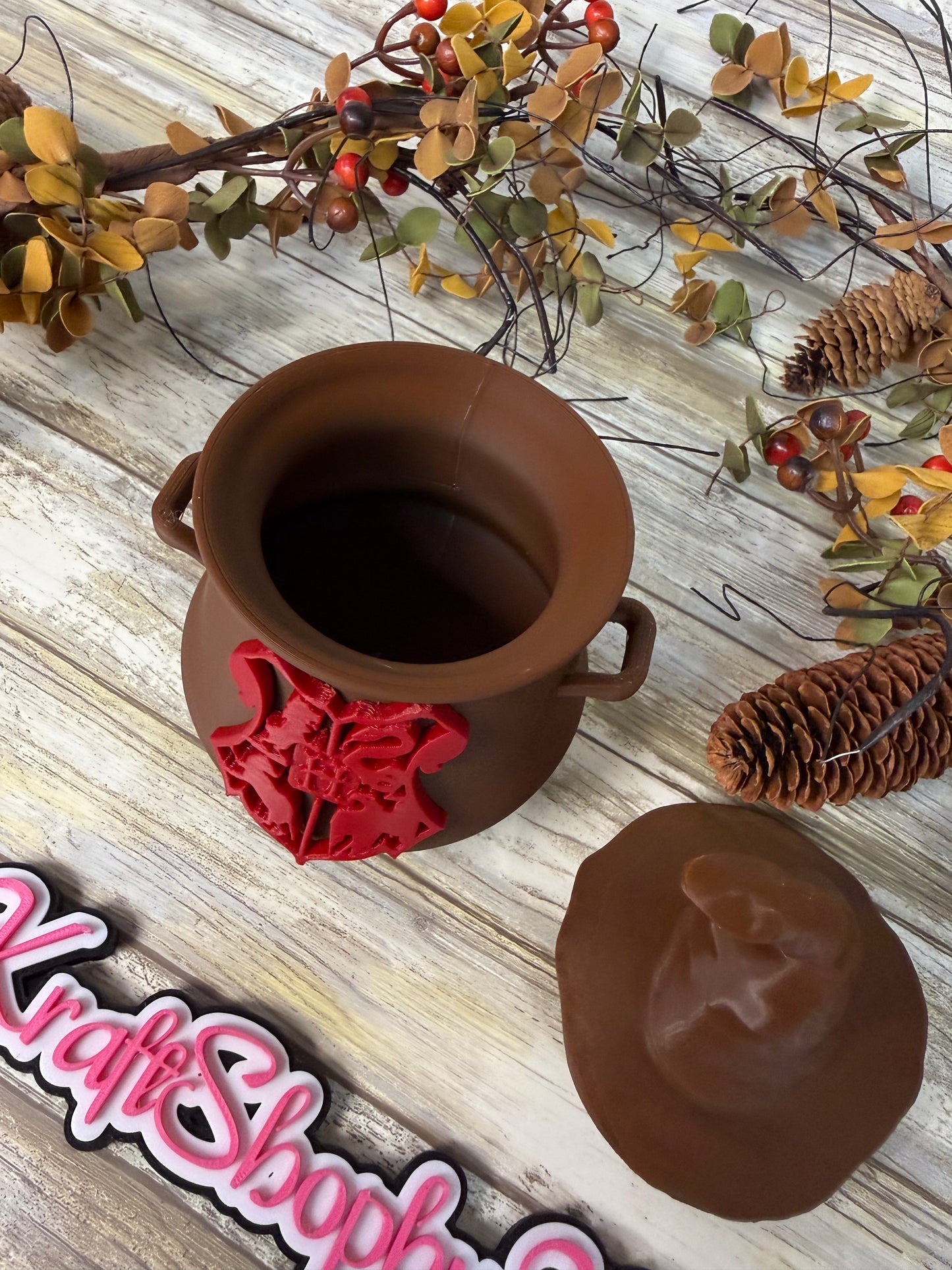 3D wizard candy dish decoration. Ready to ship.
