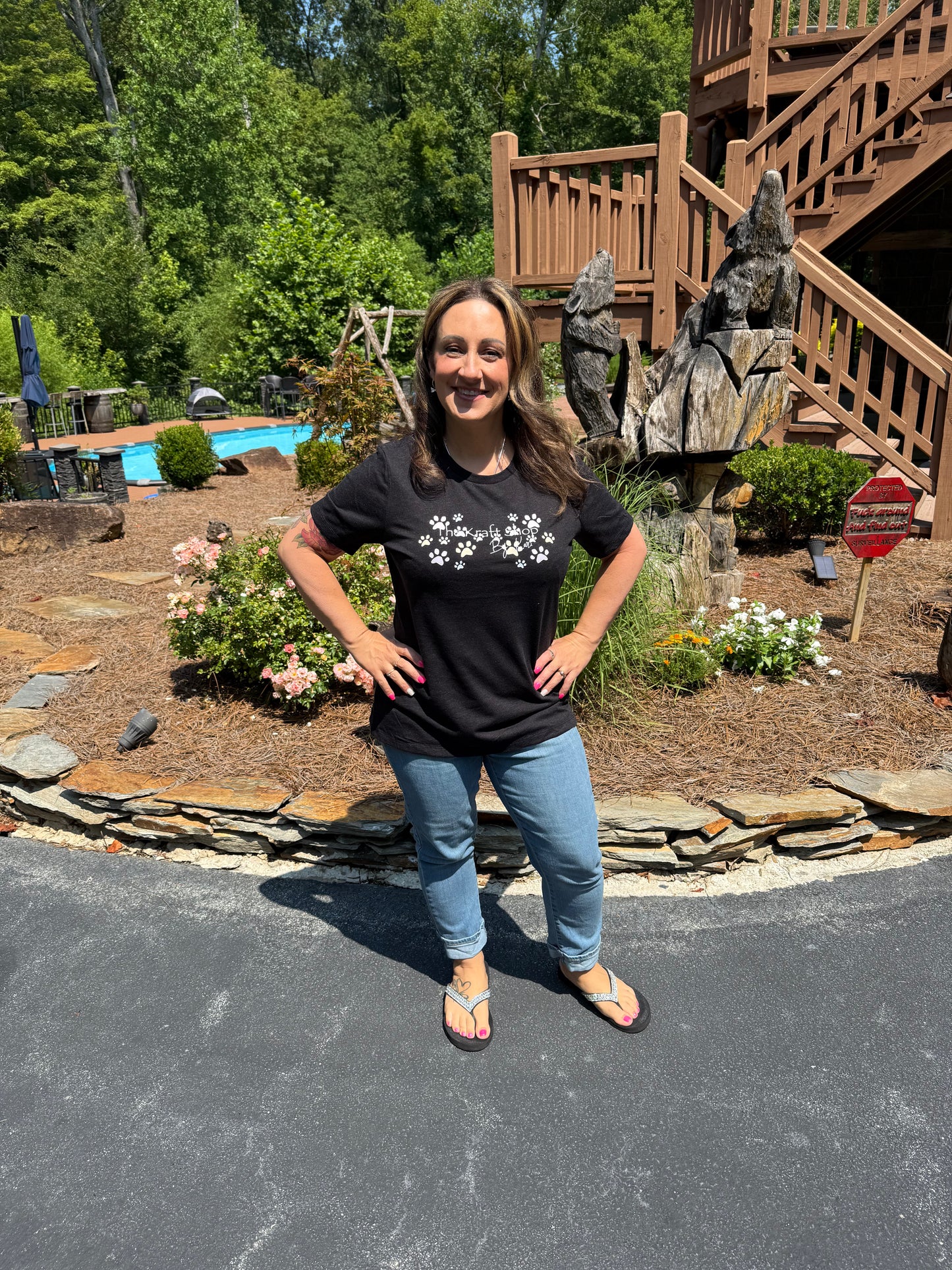 Merch Alert! The Kraft Shop By Kari logo women's t-shirt