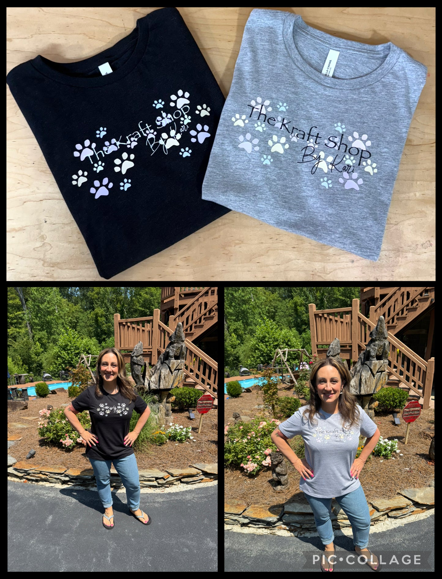 Merch Alert! The Kraft Shop By Kari logo women's t-shirt