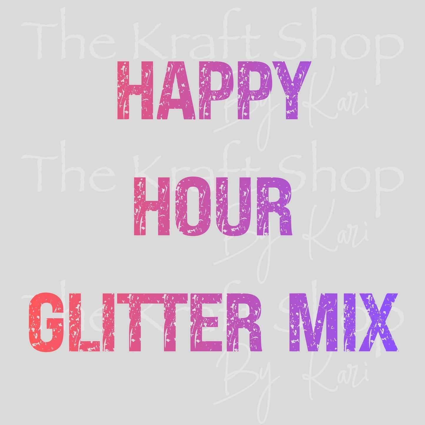 Happy Hour Glitter Mix