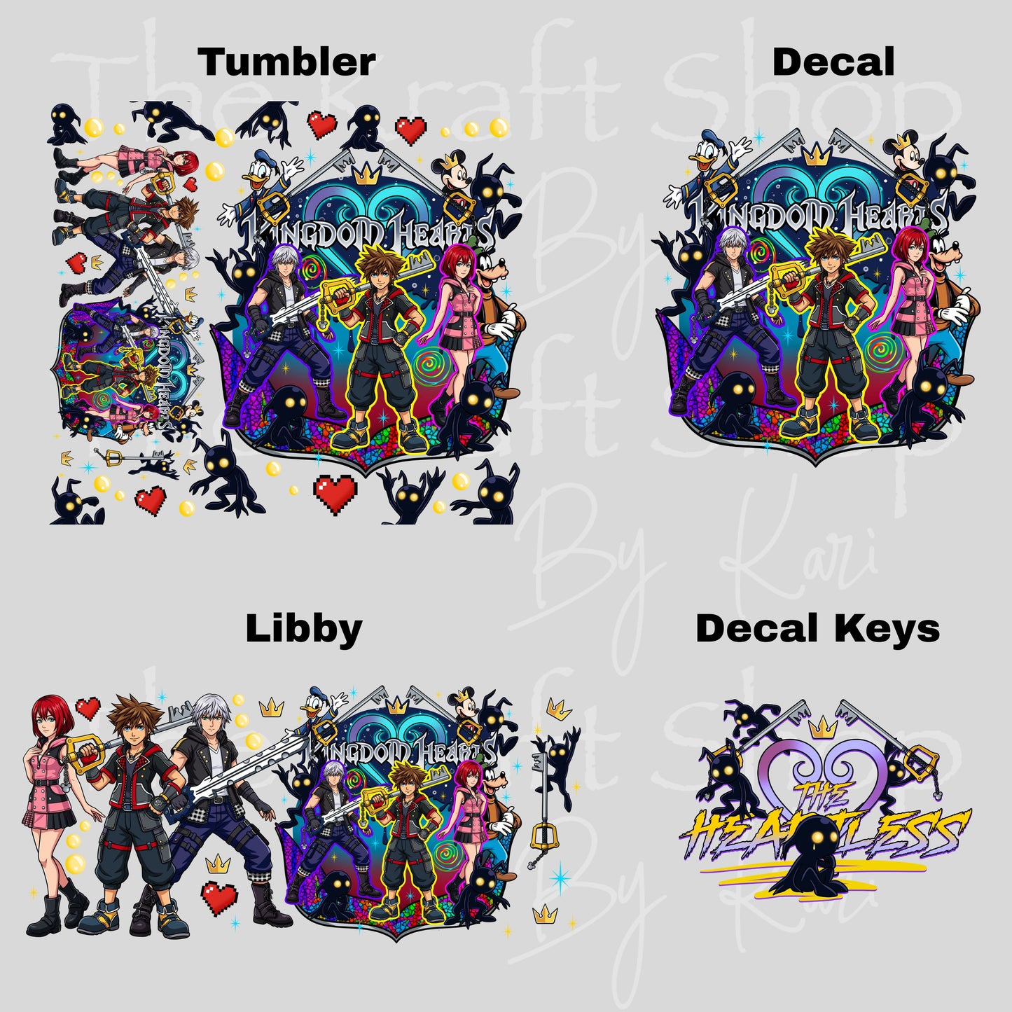 UV DTF Gamer decals and wraps #10522