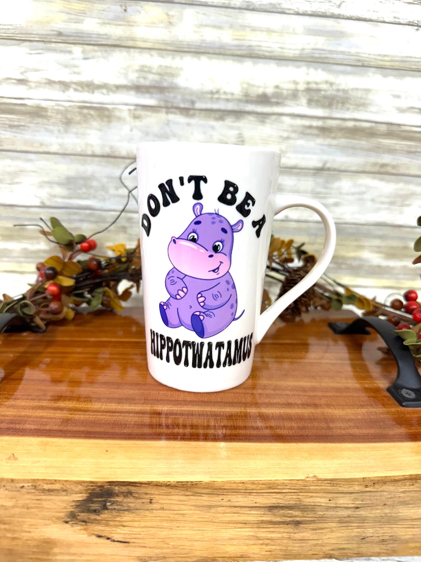 Sarcastic coffee mugs. Funny office decor. Don’t be a hippitwatamus, dickasaurus, prick, cuntcake, thundercunt or twatwaffle.