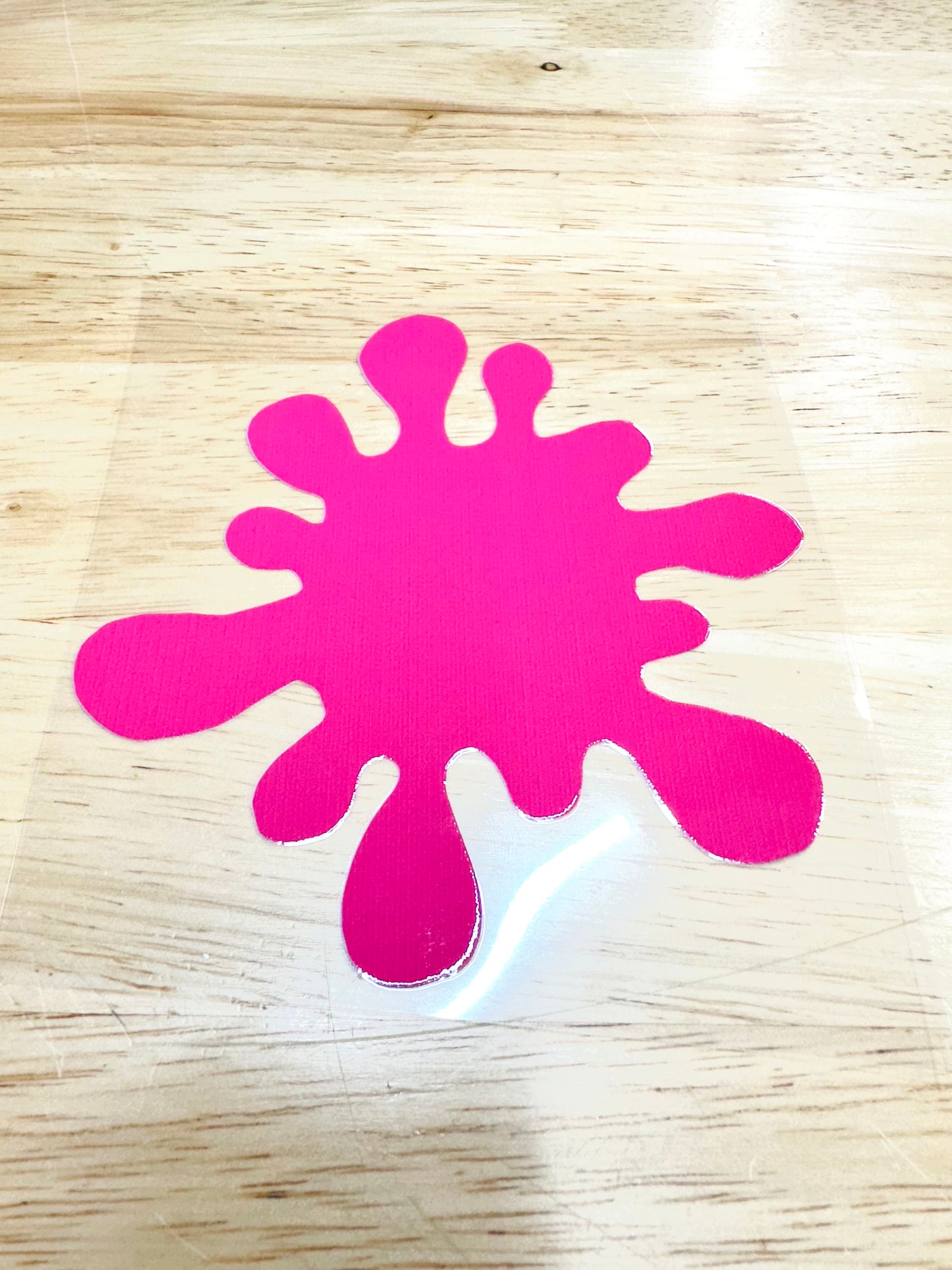 UV DTF Sticker print Paint Splatter ready to apply decal, tumbler decal, permanent sticker. Uv wrap for glass can tumbler. #10033