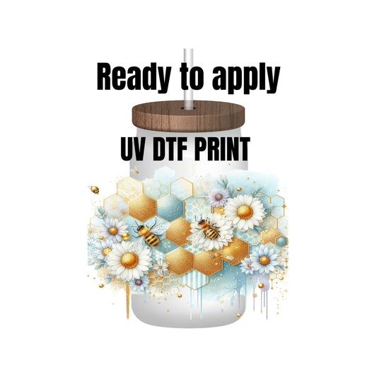 UV DTF Sticker print. Embroidery style snake skull with flowers decal, tumbler decal, permanent sticker. UV for glass can tumbler. #1035